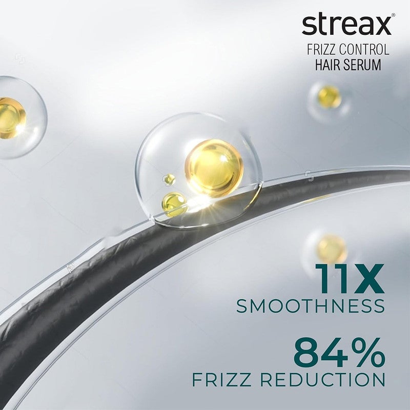 Streax Frizz Control Hair Serum 100Ml - Image 4