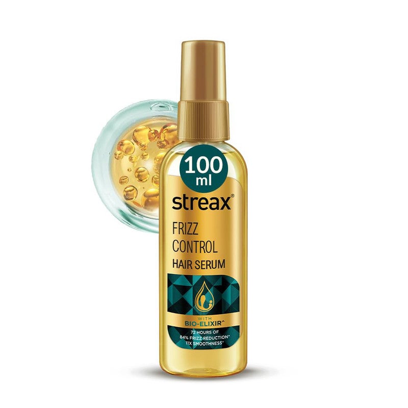 Streax Frizz Control Hair Serum 100Ml - Image 1