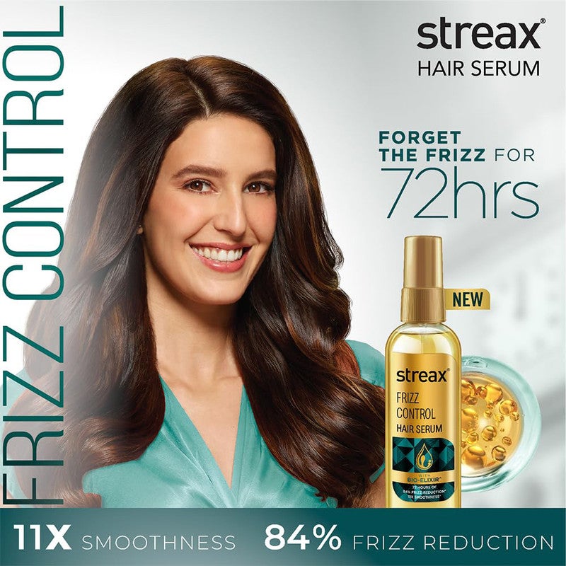 Streax Frizz Control Hair Serum 100Ml - Image 2