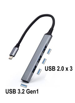 mpBLBERRI Type-C to 4 USB Ports HUB BLB-OT557  - Image 3