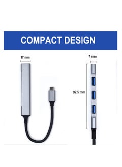 mpBLBERRI Type-C to 4 USB Ports HUB BLB-OT557  - Image 4