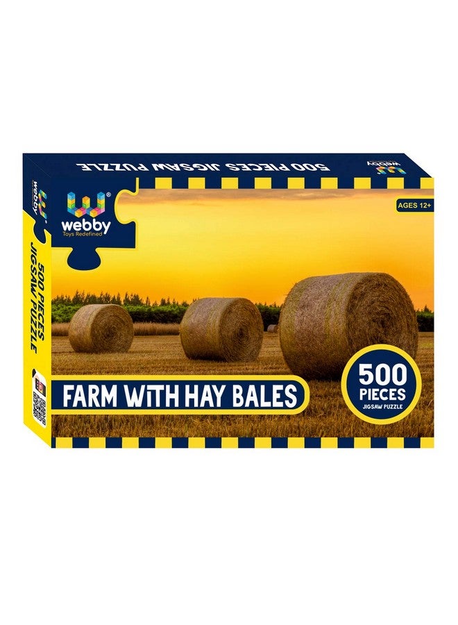 ويبي لعبة تركيب الصور المقطوعة مزرعة ويبي مع رزم القش، 500 قطعة - Image 1