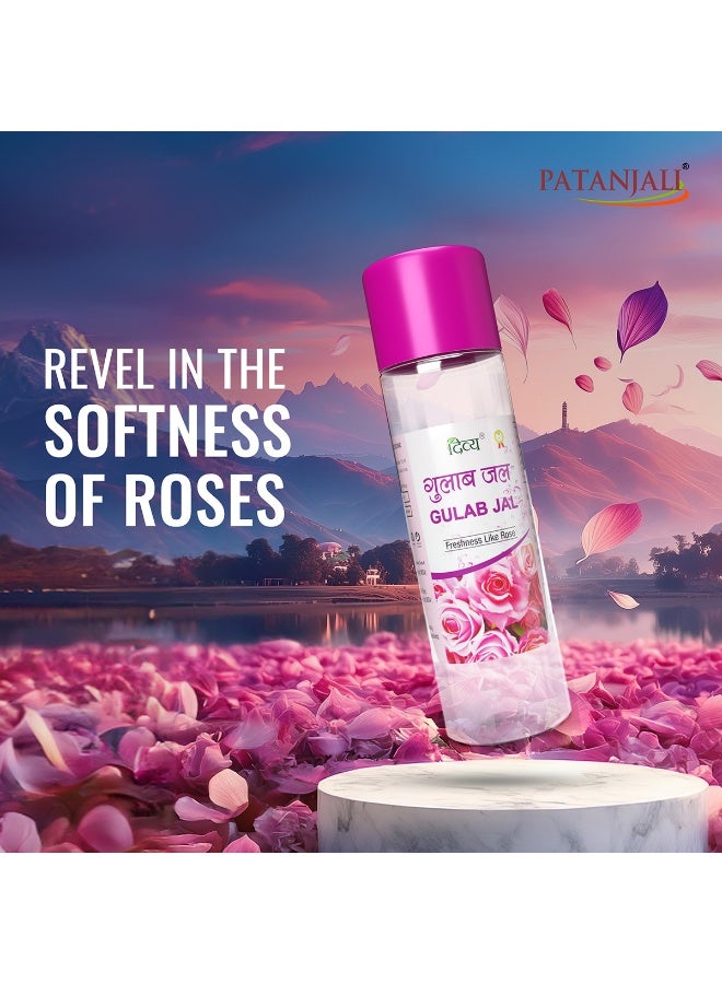 Patanjali Divya Rose Water - 120 ml - Image 5