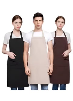 MAXQON Kitchen Chef Apron Waterproof for Women Men Multicolor 80x60cm  - Image 1