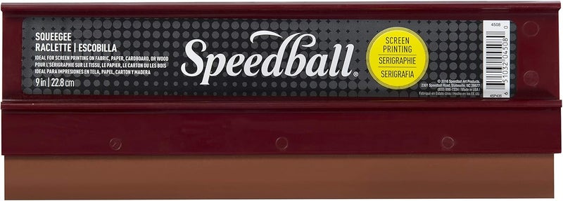 Speedball 9-Inch Squeegee for Screen Printing on Fabric, Paper, Cardboard, and Wood - Image 1