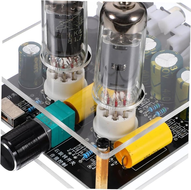 Vacuum Tube Preamp Amplifier Board High Clarity Stereo Preamplifier for Home Theater Systems - Image 3