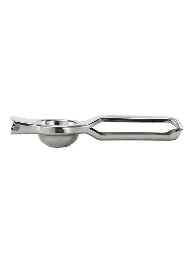 Royalford Lemon Squeezer With Bottle Opener Manual Stainless Steel Squeezer Heavy-Duty Kitchen Tool Ergonomic Design And Dishwasher-Safe Silver - Image 4