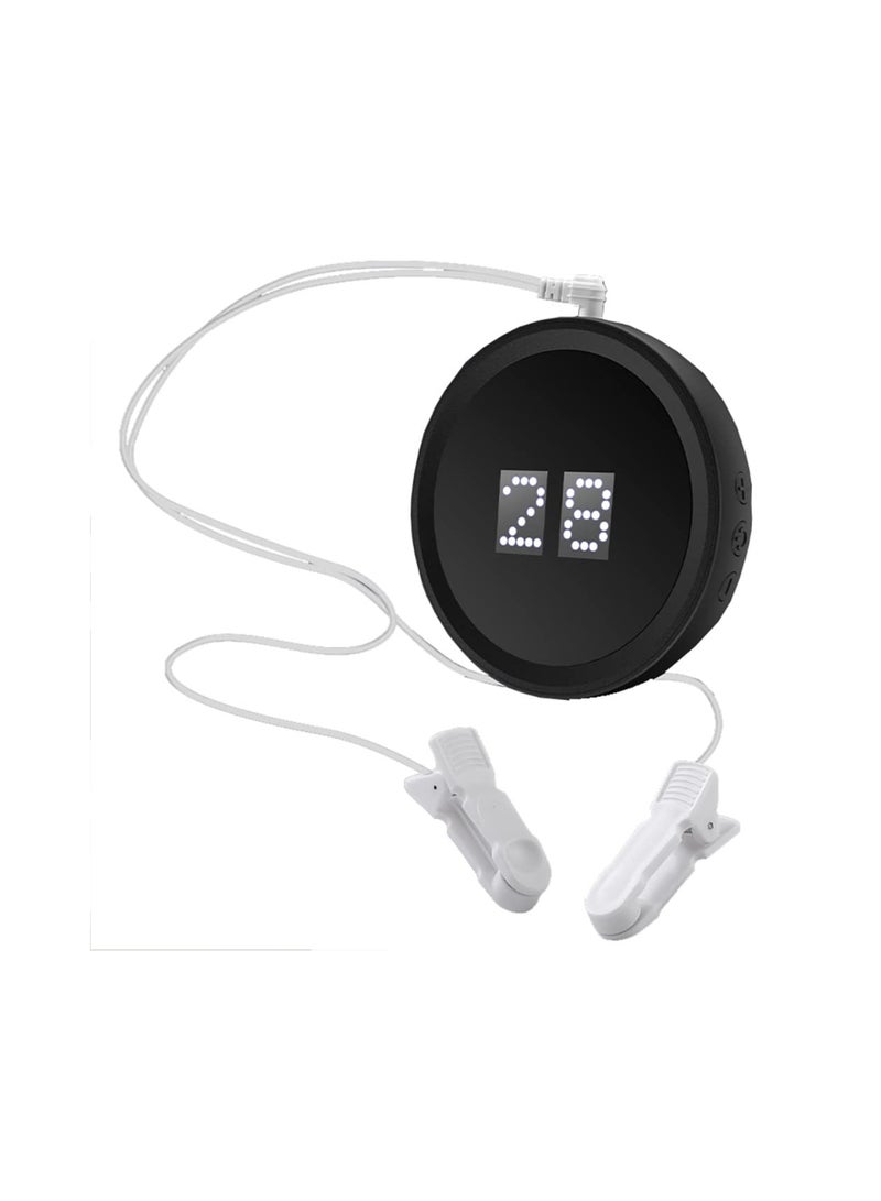 SYOSI EMS Microcurrent Sleep Aid, Lcd Screen Sleep Instrument, Insomnia Sleep Aid, Suitable for Relieving Anxiety, Stress And Improving Sleep for Business Trips, and People with Poor Sleep Quality(1 Pack)  - Image 1