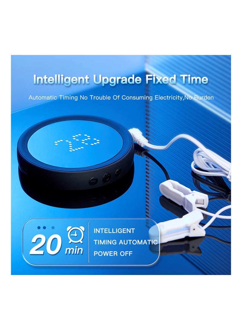 SYOSI EMS Microcurrent Sleep Aid, Lcd Screen Sleep Instrument, Insomnia Sleep Aid, Suitable for Relieving Anxiety, Stress And Improving Sleep for Business Trips, and People with Poor Sleep Quality(1 Pack)  - Image 3