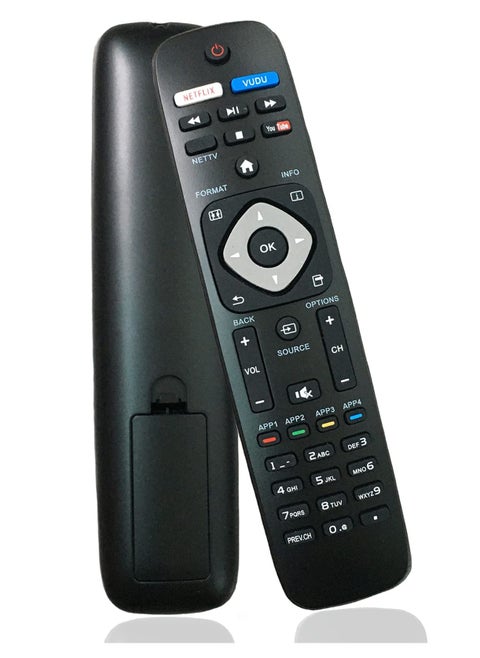 Replacement Remote Control for Philips Smart TV Compatible Models NH503UP 43PFL5603/F7 55PFL5603/F7 50PFL5703/F7 55PFL5703/F7 65PFL5703/F7 65PFL5602/F7C TV Remote Control