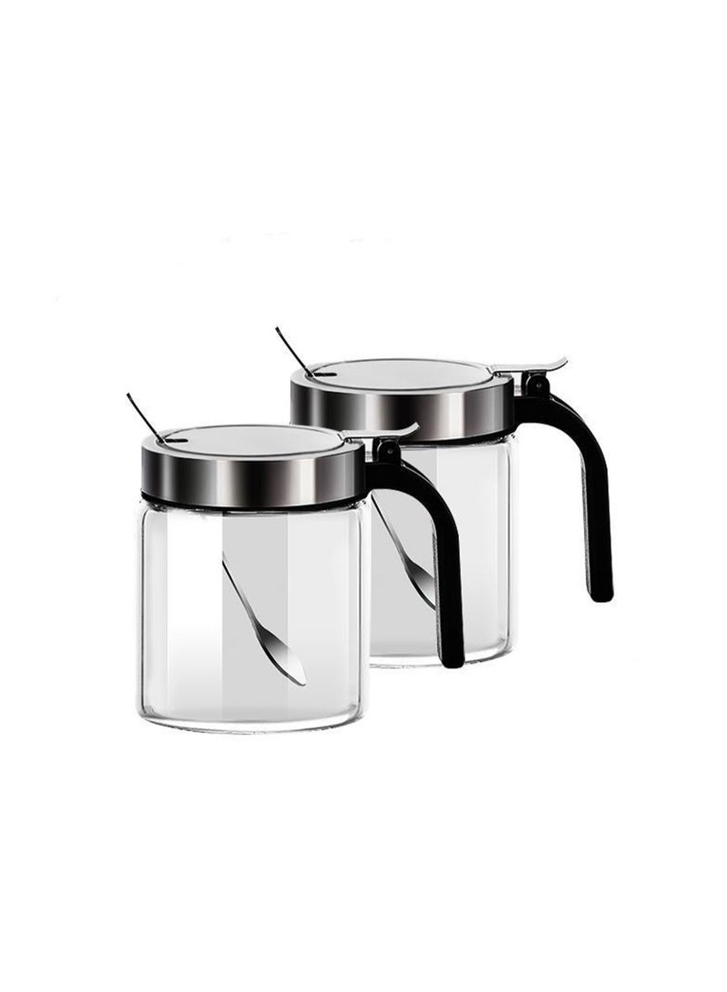 Sugar Salt Container Spice bottle Seasoning container 300 ml (two packs) - Image 1