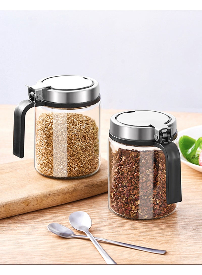 Sugar Salt Container Spice bottle Seasoning container 300 ml (two packs) - Image 3