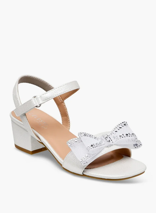 Celeste Girls Bow Embellished Sandals Ramadan Collection