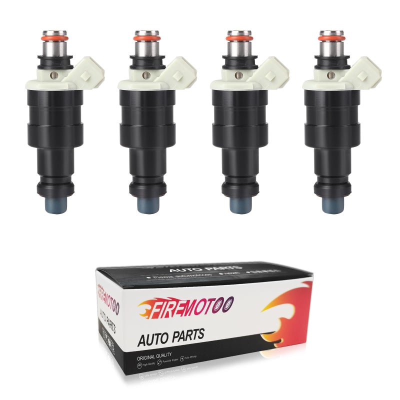 FIREMOTOO Fuel Injectors set of 4 Compatible with 19831987 Toyota 4Runner Camry 20L 24L L4 Replaces 2325045011 4 Holes - Image 2