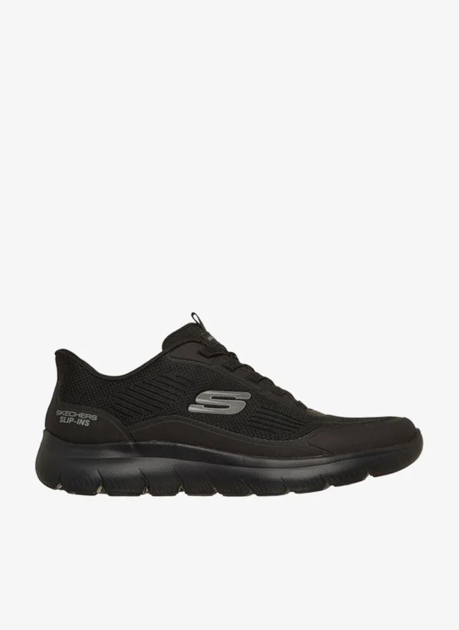 SKECHERS Men Summits Bungee Slip-On Ankle Sneakers