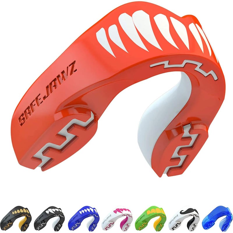 Safejawz Sports Mouthguard  Dual Layer Premium Mouth Guard With Case For Basketball  Lacrosse  Football  Martial Arts  Hockey  Wrestling  Ice Hockey And All Contact Sports - Image 1