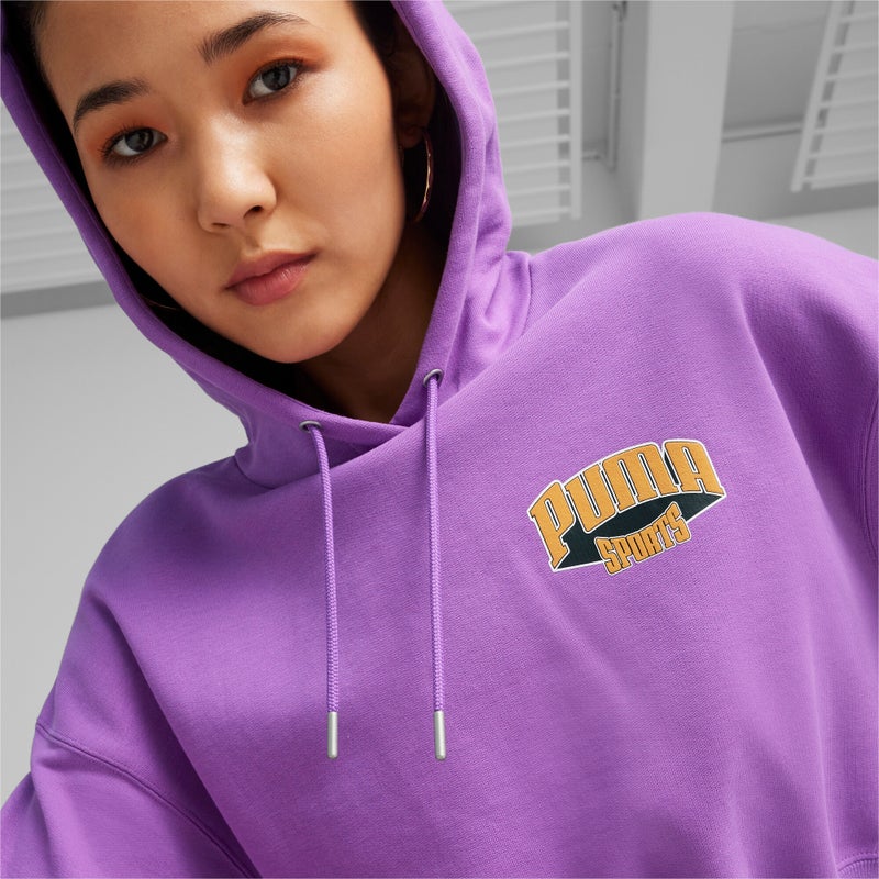 بوما هودي قصير للنساء PUMA TEAM - Image 3