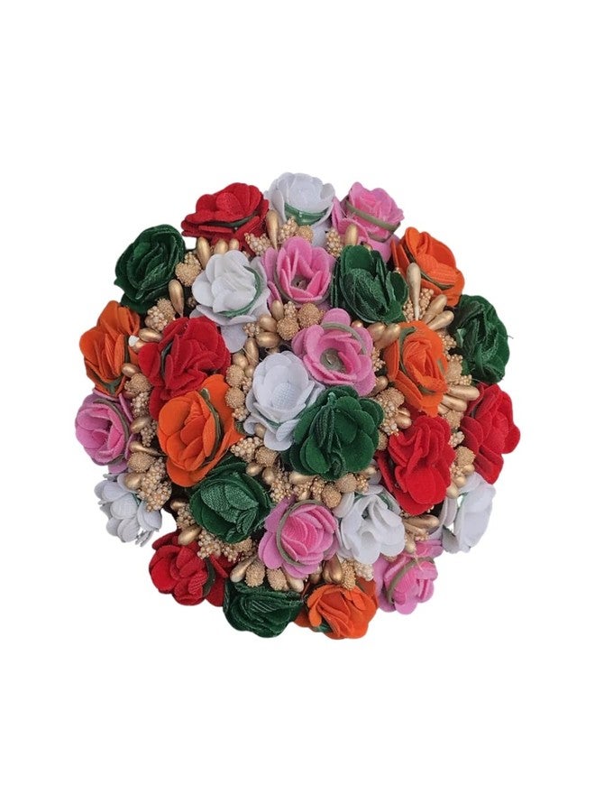 Arooman™ Bridal Hair Juda/Gajra Hair Accessories for Women & Girls, Pack_01, Color-Multi - Image 1