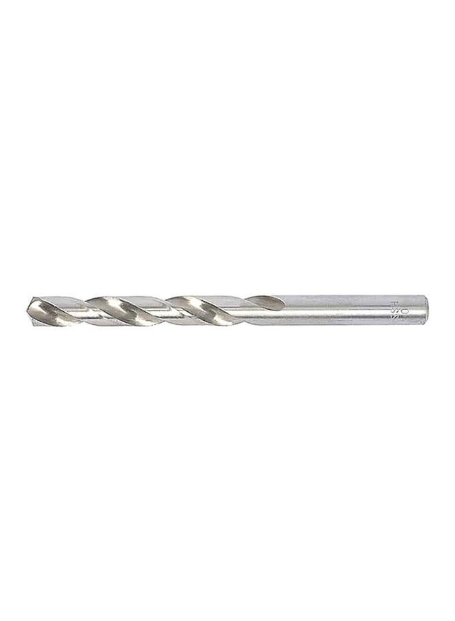 Tactix 10-Piece HSS Twist Drill Bit Silver 2mm 