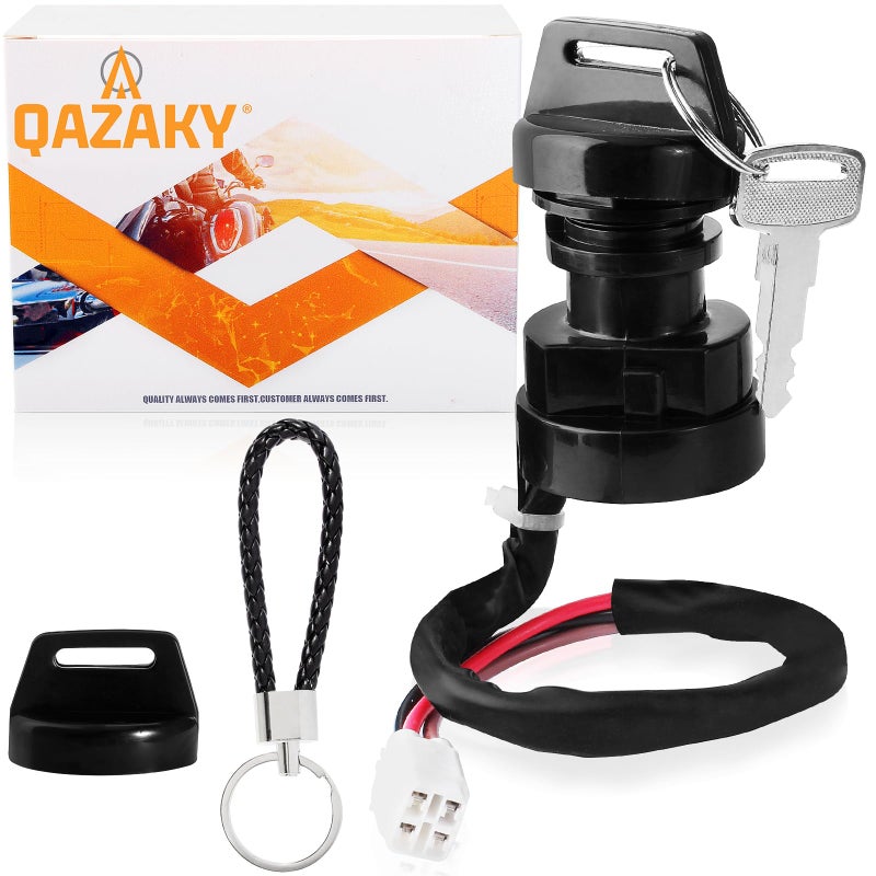 مفتاح تشغيل QAZAKY YFZ450 متوافق مع ياماها جريزلي 400 450 YFM400 YFM450 كودياك 400 450 ولفيرين 450 YFZ450LE YFZ450R YFZ450SE YFZ450SP YFZ450V YFZ450W YFZ450X