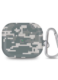 StylePods Case for Airpods 3rd Gen Case With Anti-Lost Keychain - Digital Camo