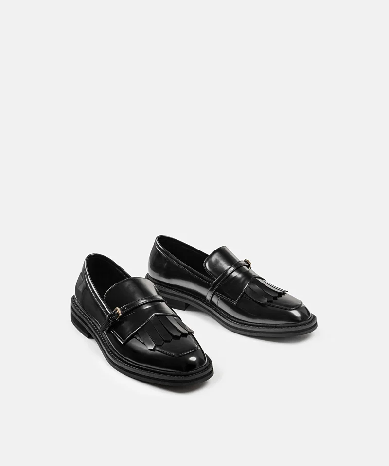 Ipekyol  Tassel Loafers with Gold Buckle for Women | Best Price UAE
