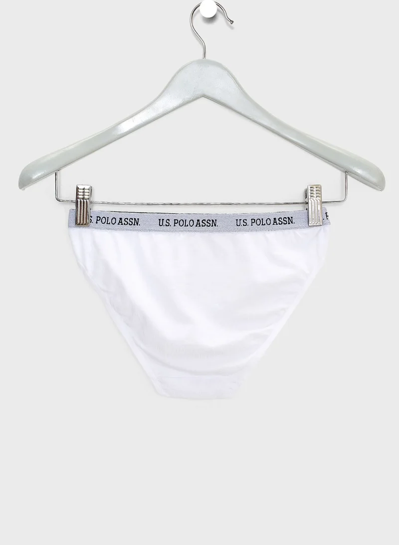 U.S. Polo Assn. Logo Band Lingerie Set