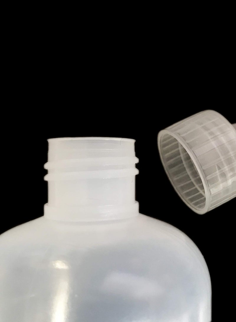 Generic Hair Color Applicator Bottle Set - 8 oz Squeeze Plastic Refillable Bottles with Caps for Easy Hair Coloring (4-Pack) - Image 4