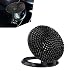 Arwrilt Automotive Push to Start Button Cover Bling Car Engine Start Stop Button Cover Protector Crystal Diamond Button Sticker Charming Ignition Switch Trim Cover for Womens and Girls Black - Image 2