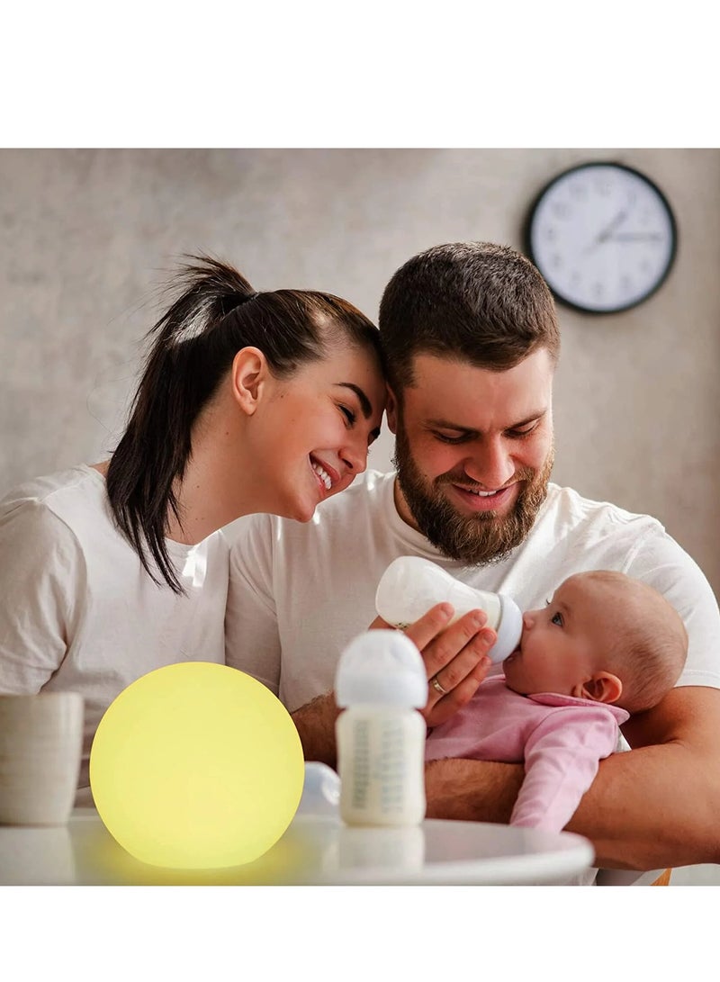 جو إيكو  مصباح مكتبي LED بضوء كروي ، 16 لون RGB قابل للتعتيم و 4 أوضاع - Image 4