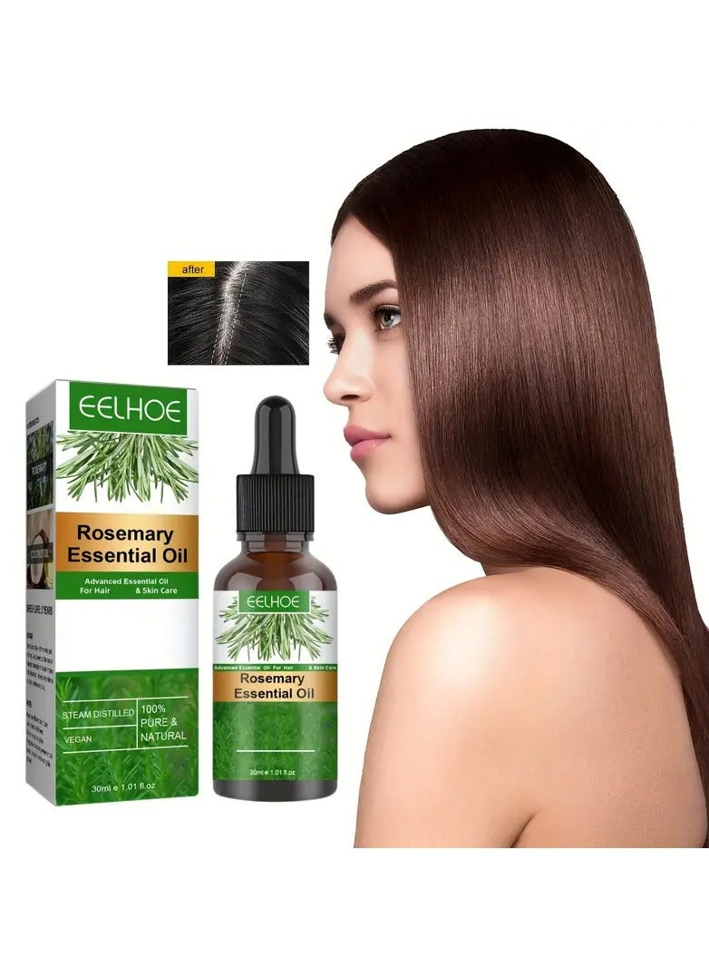 EELHOE Rosemary Oil for Hair and Scalp (90 ml), 100% Natural Pure Essential Rosemary Oil Hair Growth, Strengthening for Healthy Hair Growth, Stimulates Hair Growth - Image 2