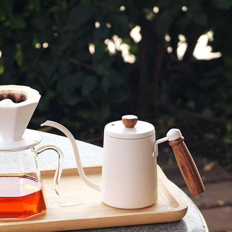 Home Mouth Kettle 600ML Tea Pot Stainless Steel Hand Coffee Pot - Image 3