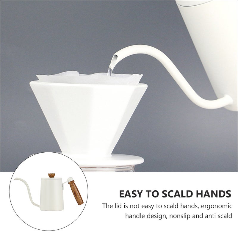 Home Mouth Kettle 600ML Tea Pot Stainless Steel Hand Coffee Pot - Image 5