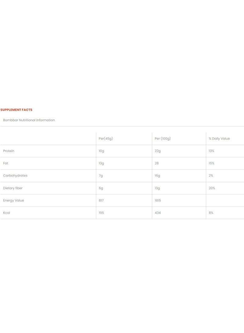 بومبار ويفر عالي البروتين بنكهة الآيس كريم والبندق 45 جم عبوة من 12 قطعة - Image 2