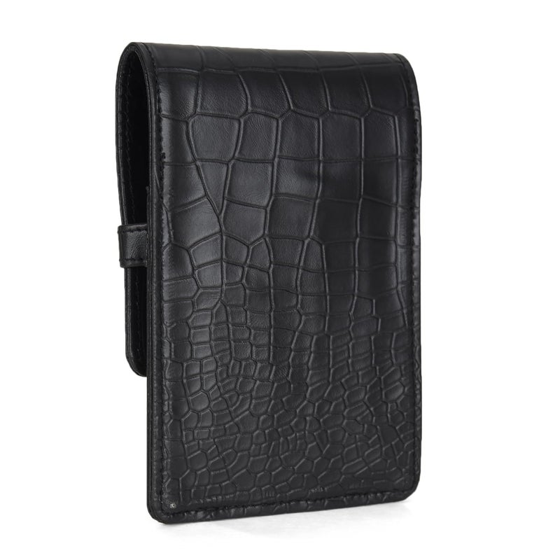 THE CASE PU Leather Pen Case for 5 Pens for MONTBLAC Pen, PELIKAN Pen, TWSBI Pen, Cross Pen, Sailor Pen, Pilot Pen, Parker Pen, Colour Croco-Black (ST-PC-105) - Image 5