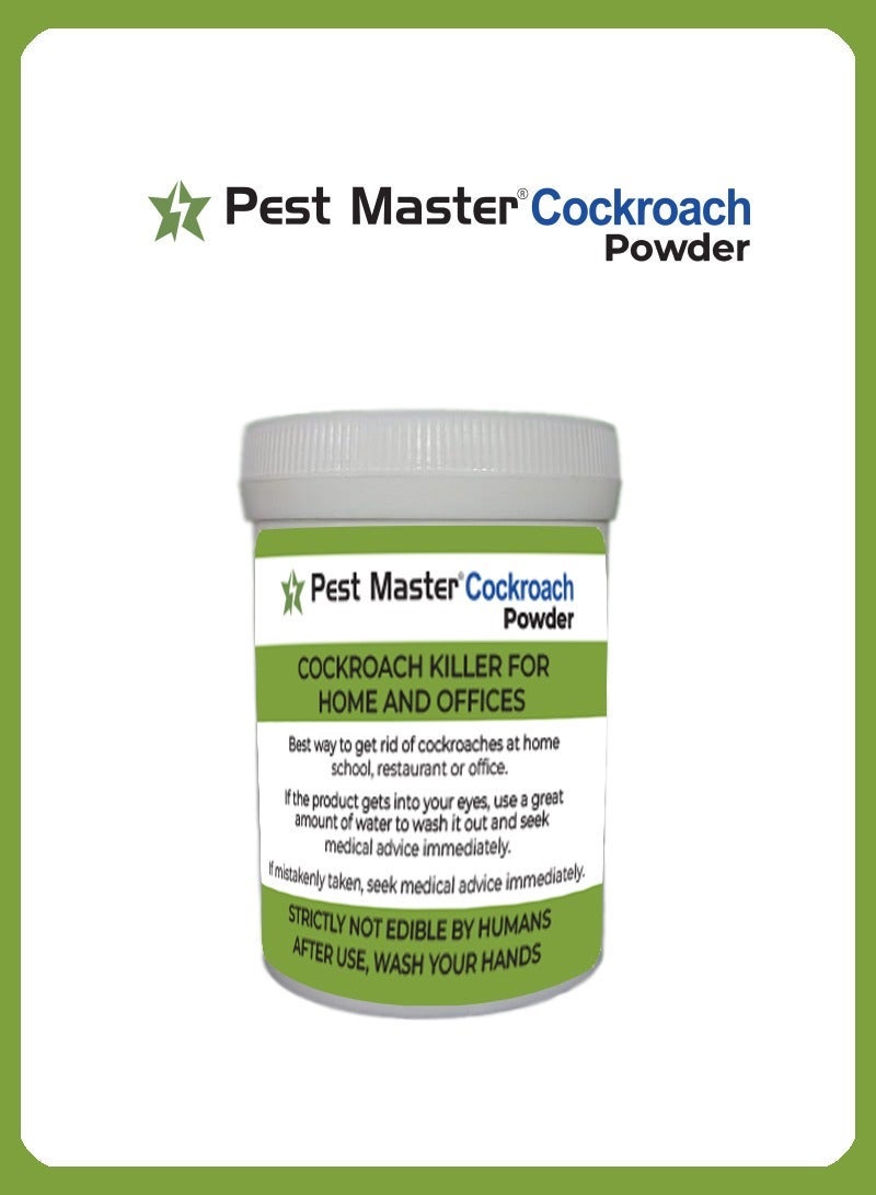 Pest Master Cockroach Powder Your Solution for Pest-Free Living 100 GM