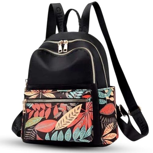 CLASSIC SMUGGLER Backpack Bags for Women/Girls Stylish Shoulder Office Travel College Daily-Use Convertible 13 Inch Laptop Backpacks Corporate (Half Leaf) - Image 1