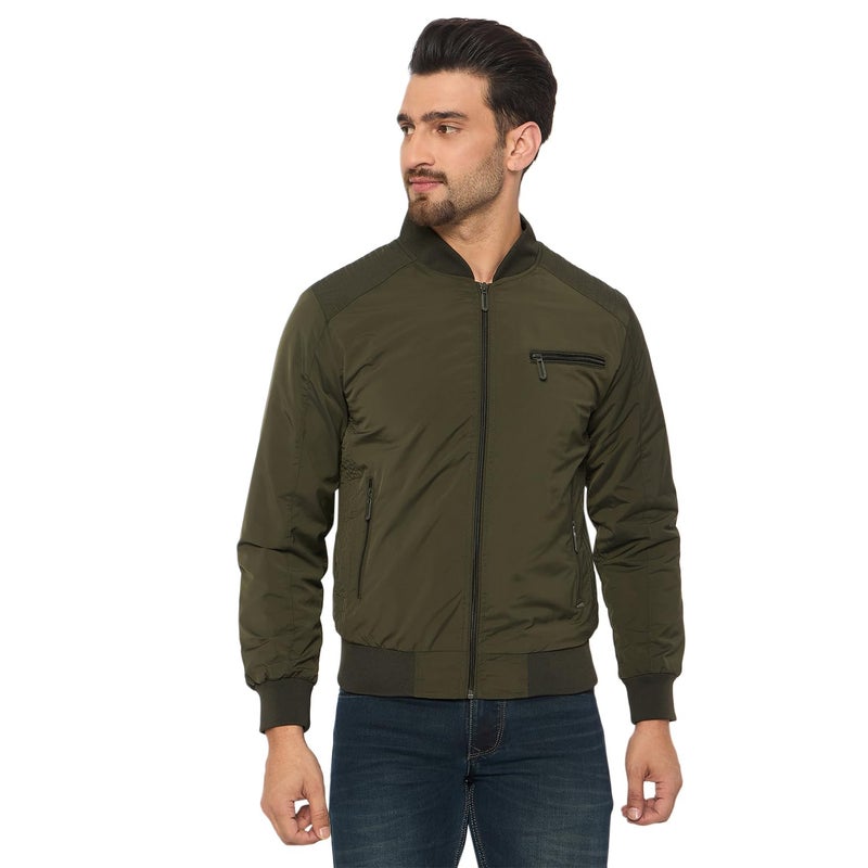 Duke Stardust Men Full Sleeve Jacket (SDZ2393N_Olive_M) - Image 5