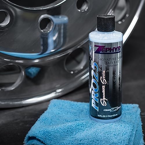 ZEPHYR CUSTOM POLISHING PRODUCTS Ultra Shine Metal Polishing Kit for Aluminum and Stainless on Semi and Lifted Trucks on Aluminum Forged Wheels - Image 5