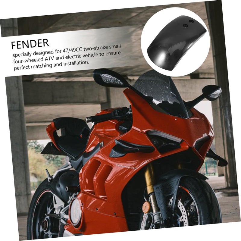 49cc Dirt Bike Mud Flaps Splash Guards Easy Install PP Material Universal Fit - Image 3