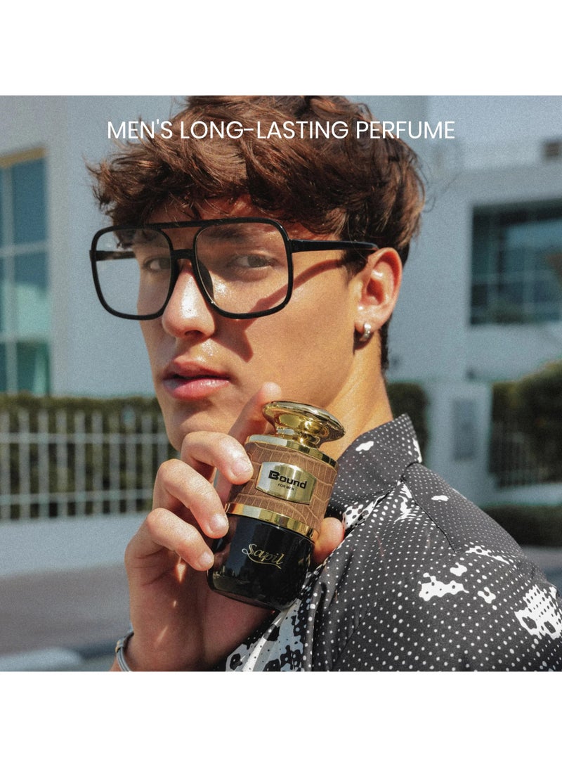 sapil Bound Eau De Toilette For Men - 100 ML - Image 5