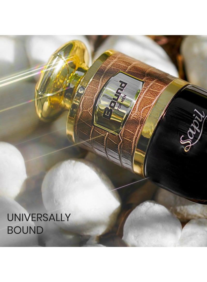 sapil Bound Eau De Toilette For Men - 100 ML - Image 4
