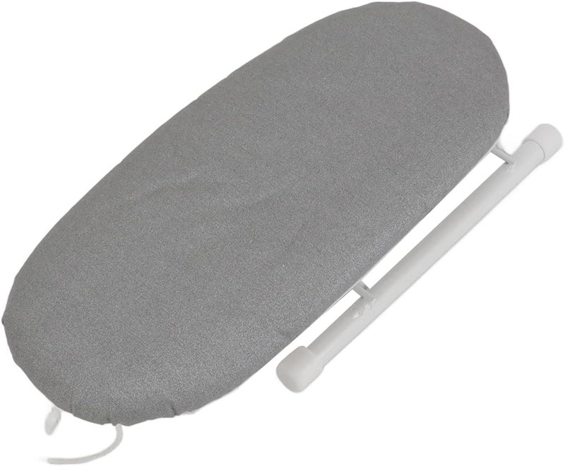 LJCM Ironing Board on the Table, Mini Ironing Board, Stable Stand, Heat Resistant, Multi-function for Home (Grey) - Image 1