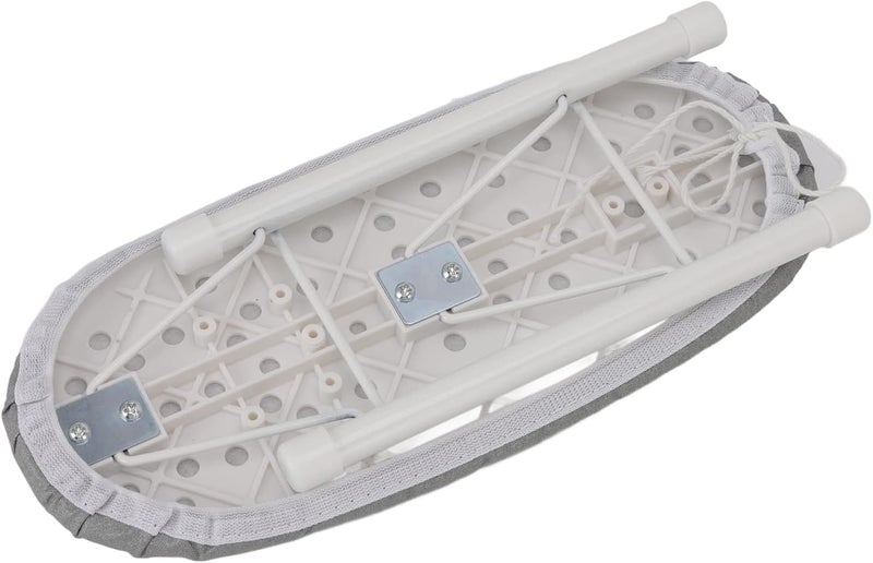 LJCM Ironing Board on the Table, Mini Ironing Board, Stable Stand, Heat Resistant, Multi-function for Home (Grey) - Image 3