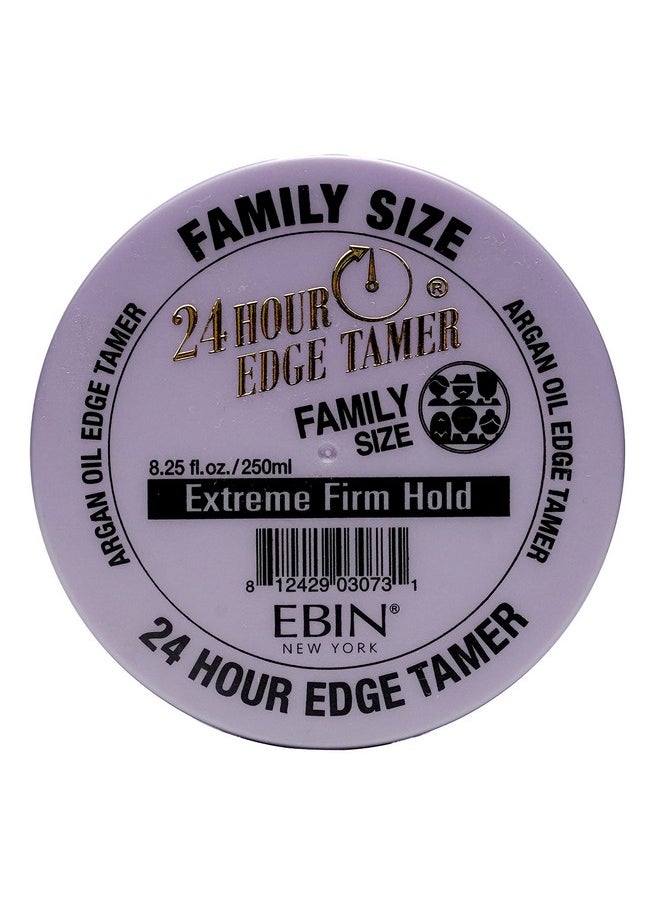 EBIN NEW YORK 24 Hour Edge Tamer Extreme Firm Hold (8.25Oz/ 250Ml) No Flaking White Residue Shine And Smooth Texture With Argan Oil And Castor Oil  - Image 2