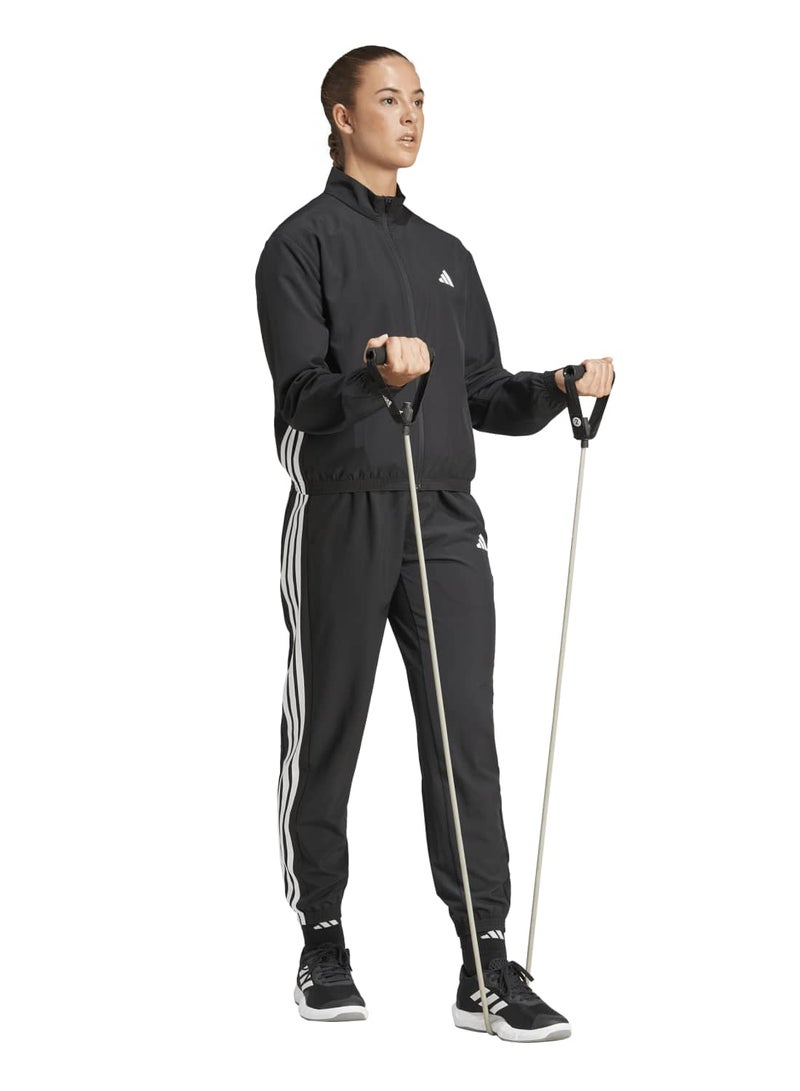 Adidas Workout Essentials 3-Stripes Woven Warm Up Jacket - Image 3