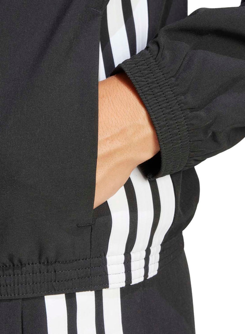 Adidas Workout Essentials 3-Stripes Woven Warm Up Jacket - Image 5