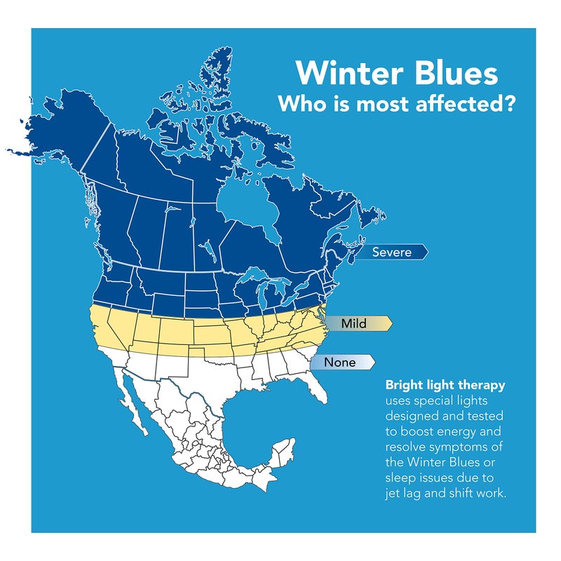 Carex Day-Light Sky Bright Sunlight Therapy Lamp, 10000 LUX Therapy Lamp at 12 Inches, LED Bright White Light with Adjustable Height and Brightness Levels for Mood - Image 5