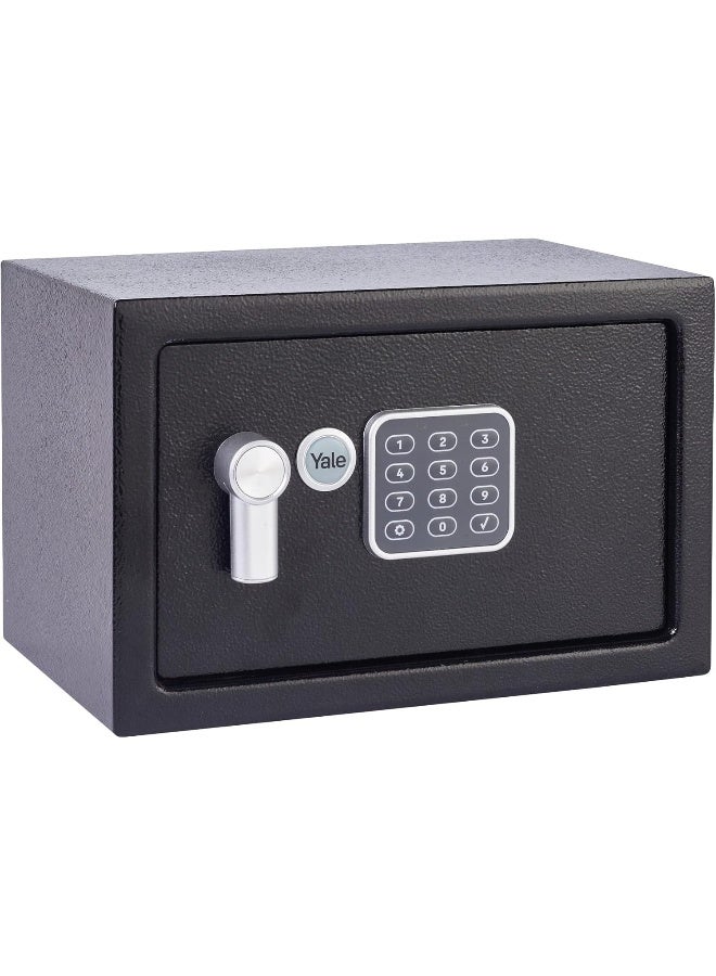 Yale Yale, Small Value Safe Digital Keypad with LED Light Indicators 20 x 31 x 20 cm, Black Finish, 8.6 Liter Capacity  - Image 2