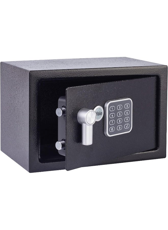Yale Yale, Small Value Safe Digital Keypad with LED Light Indicators 20 x 31 x 20 cm, Black Finish, 8.6 Liter Capacity  - Image 4